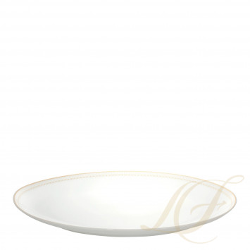 Блюдо овальное 38см коллекции Malmaison Impériale Or бренда Christofle