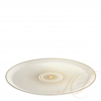 Блюдо для пирога 32см коллекции Malmaison Impériale Or бренда Christofle