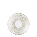 Чашка кофейная с блюдцем, 2шт. 100мл коллекции Malmaison Impériale Or бренда Christofle