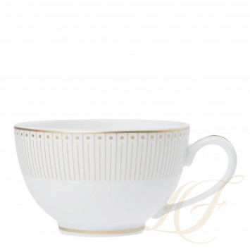 Чашка чайная с блюдцем, 2шт. 130мл коллекции Malmaison Impériale Or бренда Christofle