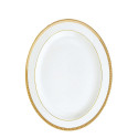 Блюдо овальное 38см коллекции Malmaison Or бренда Christofle