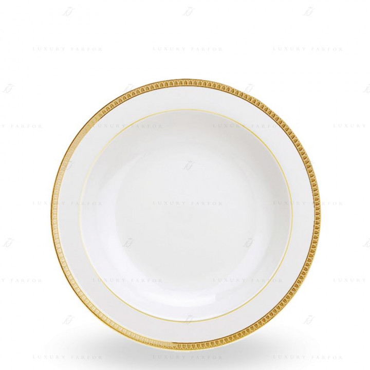 Тарелка для спагетти глубокая 29см коллекции Malmaison Or бренда Christofle