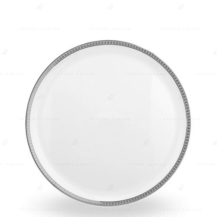 Тарелка тортовая 31см коллекции Malmaison Platin бренда Christofle