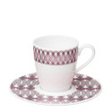 Чашка эспрессо с блюдцем 0,1л коллекции Mood Nomade бренда Christofle