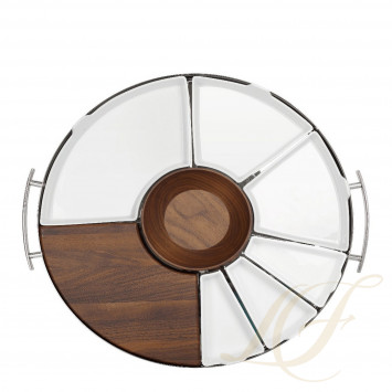 Поднос с ручками 40см коллекции Mood Party 