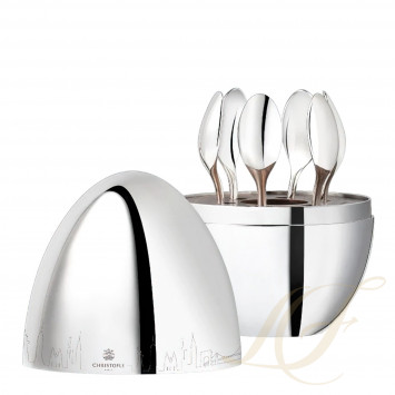 Набор из 6 кофейных ложек 13см 