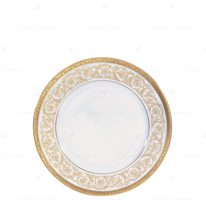 Тарелка главная 25см коллекции Orangerie Or бренда Christofle