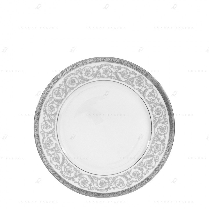 Тарелка главная 25см коллекции Orangerie Platin бренда Christofle