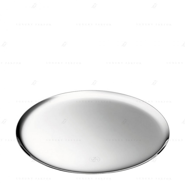 Поднос круглый 35,5см коллекции Silver time 