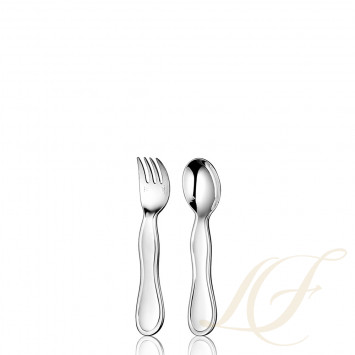 Вилка и ложка для детей  коллекции Uni 