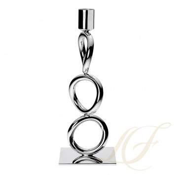 Подсвечник на 1 свечу 23см коллекции Vertigo 