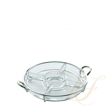 Блюдо закусочное круглое 26см коллекции Vertigo 