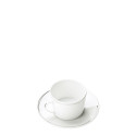 Чашка эспрессо с блюдцем 0,1л коллекции Vertigo бренда Christofle
