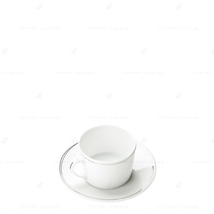 Чашка эспрессо с блюдцем 0,1л коллекции Vertigo бренда Christofle