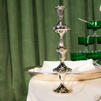 Подсвечник, 2шт. 6,6см коллекции Perles 