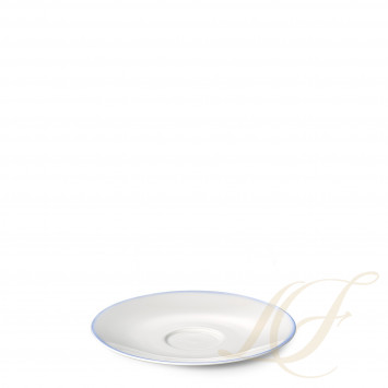 Блюде для чашки Café au lait 0,27л коллекции Aqua бренда Dibbern