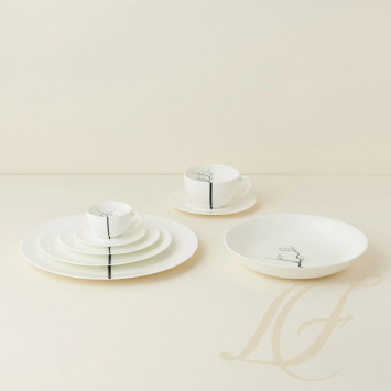 Тарелка глубокая 22,5см коллекции Black Forest бренда Dibbern