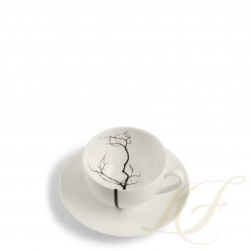 Чашка кофейная с блюдцем 0,25л коллекции Black Forest бренда Dibbern