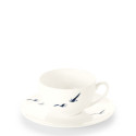 Чашка кофейная с блюдцем 0,25л коллекции Blue Birds бренда Dibbern