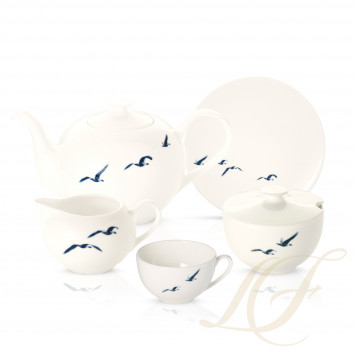 Чайный сервиз на 6 персон бренда Dibbern