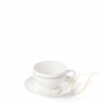 Чашка эспрессо с блюдцем 0,11л коллекции Carrara бренда Dibbern