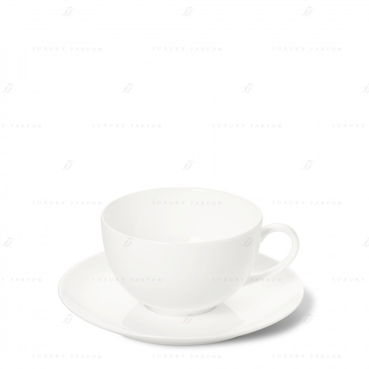 Чашка Café au lait с блюдцем 0,32л коллекции Classic бренда Dibbern