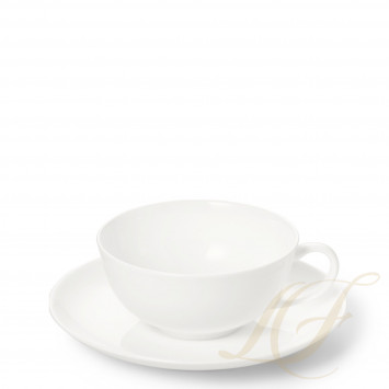 Чашка чайная с блюдцем 0,2л коллекции Classic бренда Dibbern