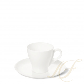 Чашка кофейная с блюдцем 0,18л коллекции Classic бренда Dibbern