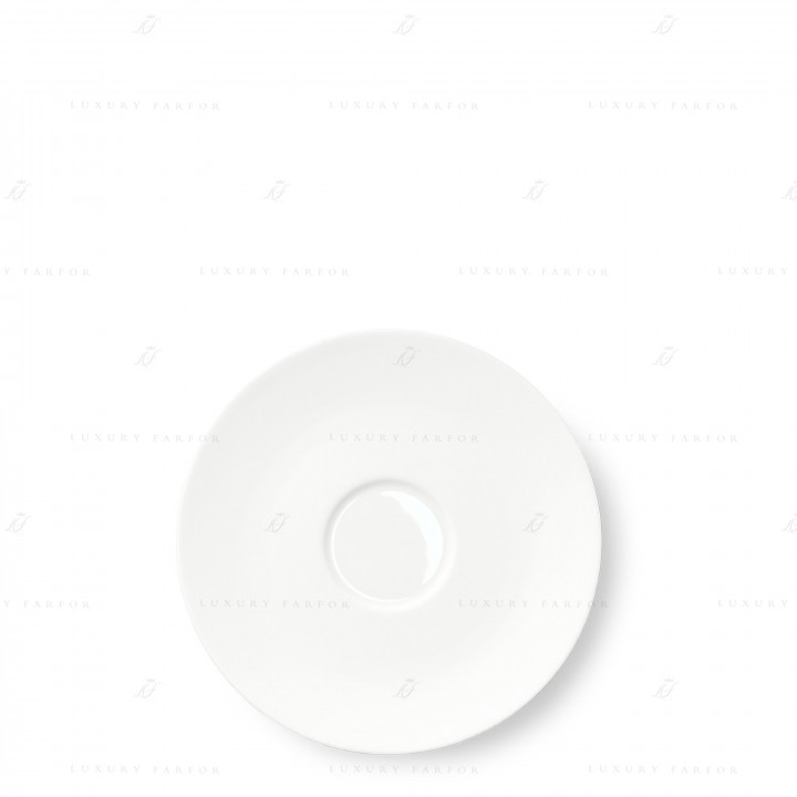 Блюдце для чашки 16см коллекции Cross White 