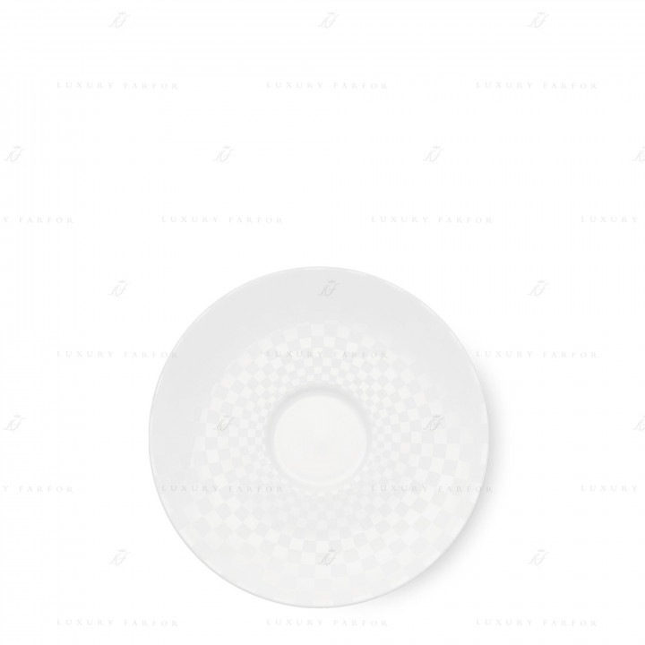 Блюдце для чашки 16см коллекции Cross White 