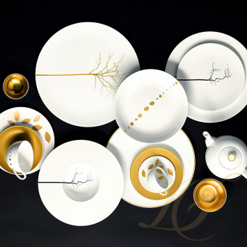 Чайный сервиз на 6 персон бренда Dibbern