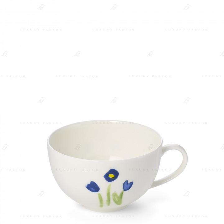 Чашка Café au lait 0,32л коллекции Impression - Blau бренда Dibbern