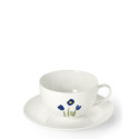 Чашка Café au lait с блюдцем 0,32л коллекции Impression - Blau бренда Dibbern
