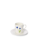 Чашка эспрессо с блюдцем 0,1л коллекции Impression - Blau бренда Dibbern