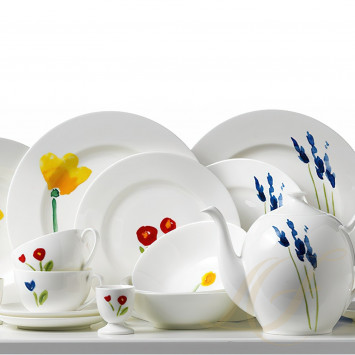 Коллекция Impression - Mohn Rot бренда Dibbern