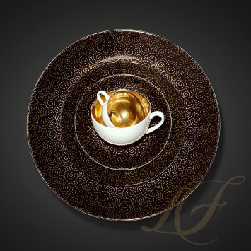 Тарелка 21см коллекции Ornament бренда Dibbern