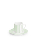 Чашка эспрессо с блюдцем 0,1л коллекции Pastell - Streifen 