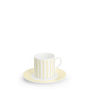 Чашка эспрессо с блюдцем 0,1л коллекции Pastell - Streifen 