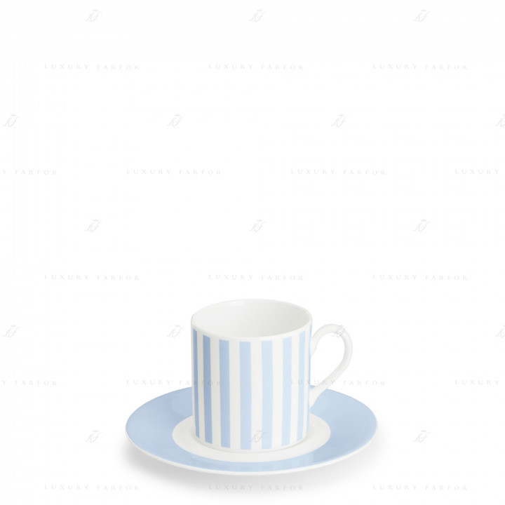 Чашка эспрессо с блюдцем 0,1л коллекции Pastell - Streifen 