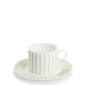 Чашка кофейная с блюдцем 0,25л коллекции Pastell - Streifen 