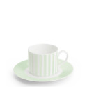 Чашка кофейная с блюдцем 0,25л коллекции Pastell - Streifen 