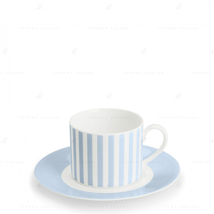 Чашка кофейная с блюдцем 0,25л коллекции Pastell - Streifen 