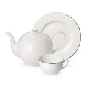 Чайный сервиз на 6 персон коллекции Platin Lane бренда Dibbern