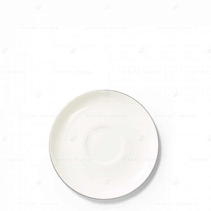 Блюдце для чашки кофейной 15см коллекции Platin Line бренда Dibbern