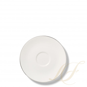 Блюдце для чашки Café au lait 16,2см коллекции Platin Line бренда Dibbern
