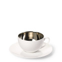 Чашка кофейная с блюдцем 0,25л коллекции Platinum бренда Dibbern