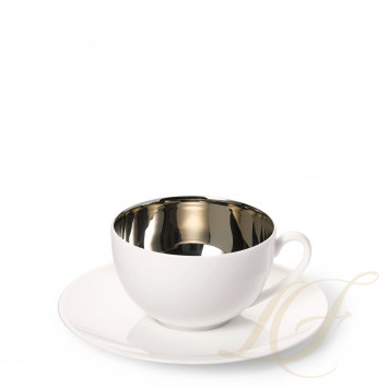 Чашка кофейная с блюдцем 0,25л коллекции Platinum бренда Dibbern