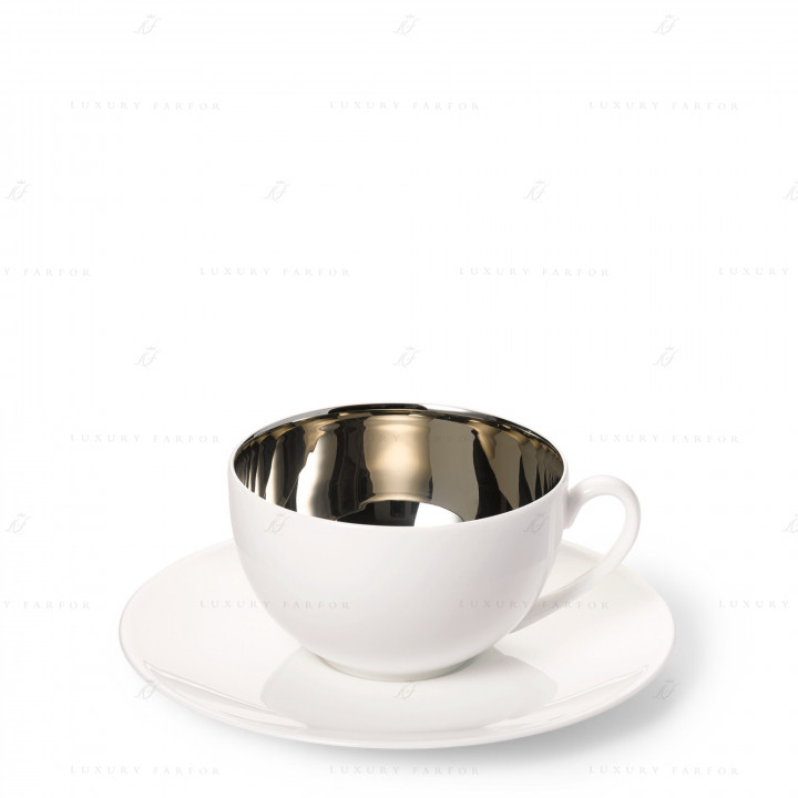 Чашка кофейная с блюдцем 0,25л коллекции Platinum бренда Dibbern
