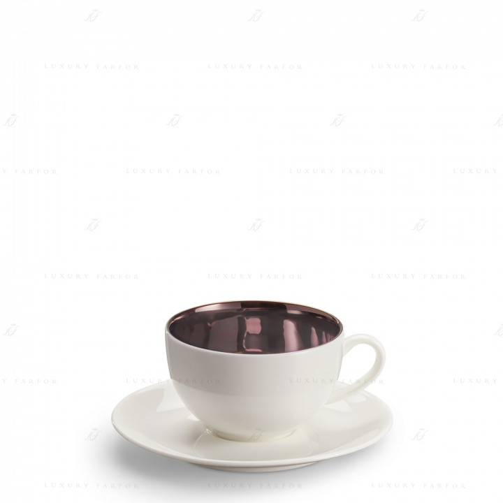 Чашка эспрессо с блюдцем 0,11л коллекции Purple Titanium бренда Dibbern