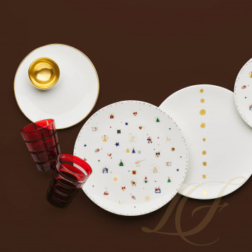 Тарелка 21см коллекции Santa Claus бренда Dibbern